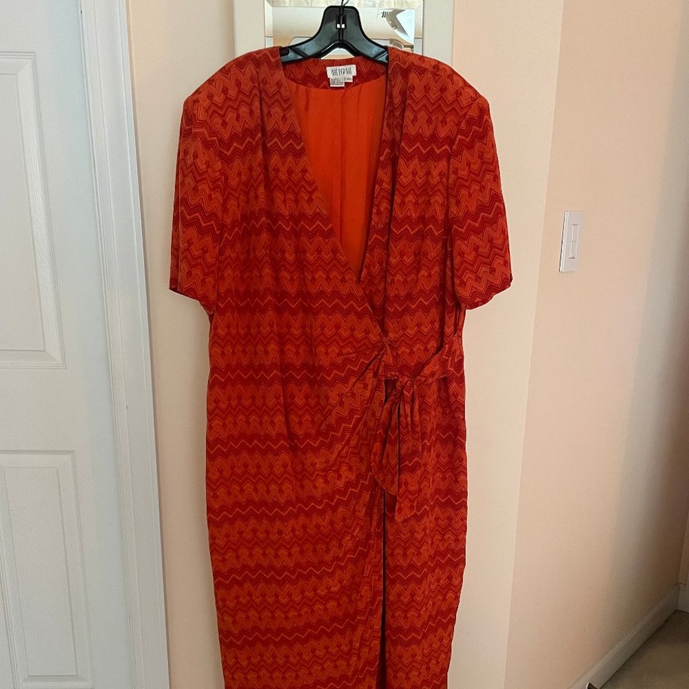 due per due silk dress